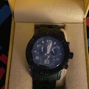 Black Invicta Watch
